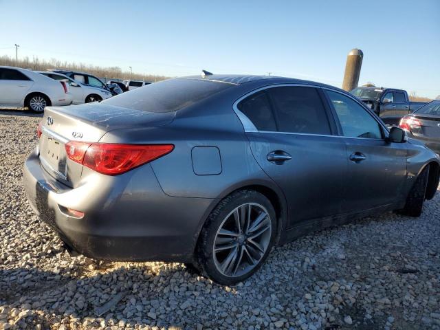 JN1EV7AP9GM304106 - 2016 INFINITI Q50 PREMIUM GRAY photo 3