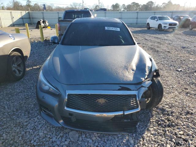 JN1EV7AP9GM304106 - 2016 INFINITI Q50 PREMIUM GRAY photo 5