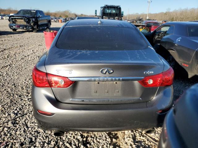 JN1EV7AP9GM304106 - 2016 INFINITI Q50 PREMIUM GRAY photo 6