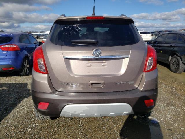 KL4CJGSB2EB519347 - 2014 BUICK ENCORE BROWN photo 6