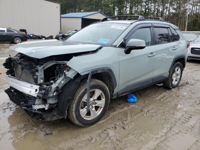 2T3P1RFV1KC047217 - 2019 TOYOTA RAV4 XLE GREEN photo 1