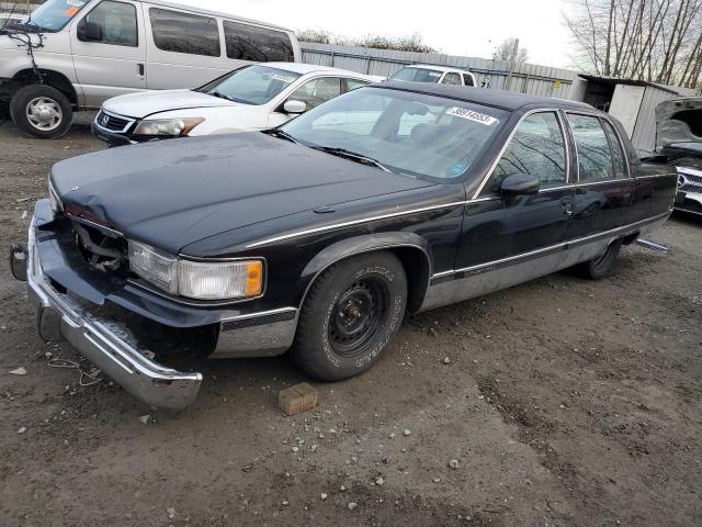 1G6DW5279PR713995 - 1993 CADILLAC FLEETWOOD CHASSIS BLACK photo 1