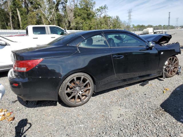 JTHFE2C29B2506386 - 2011 LEXUS IS 350 BLACK photo 3