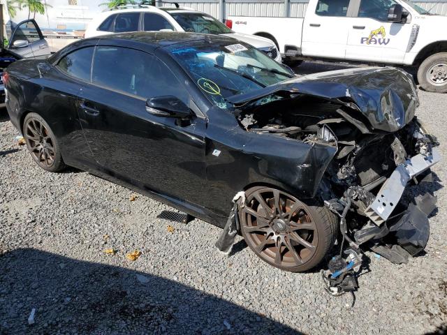 JTHFE2C29B2506386 - 2011 LEXUS IS 350 BLACK photo 4