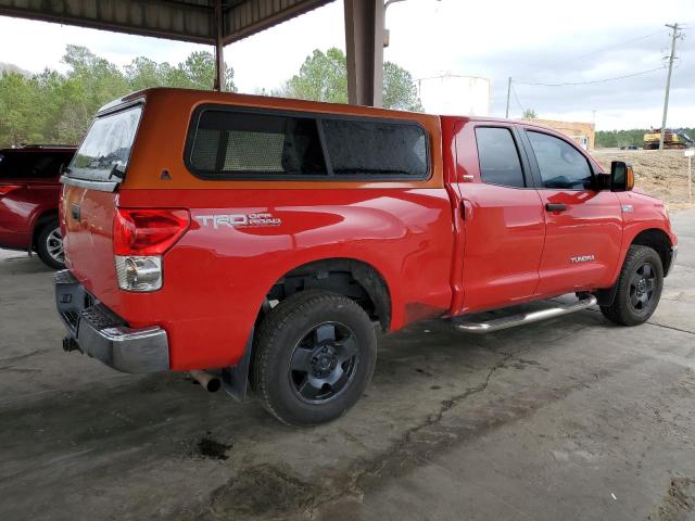 5TFRV54148X039704 - 2008 TOYOTA TUNDRA DOUBLE CAB RED photo 3