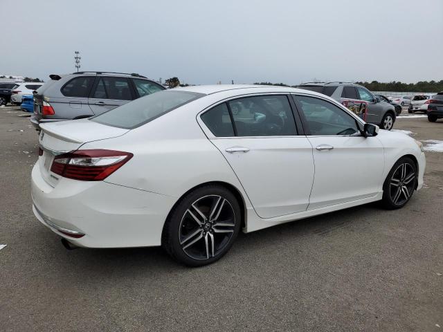 1HGCR2F53GA057056 - 2016 HONDA ACCORD SPORT WHITE photo 3