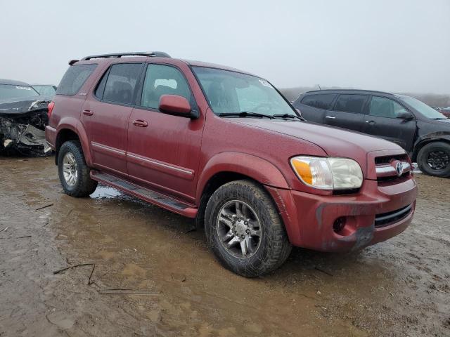 5TDBT48A46S258046 - 2006 TOYOTA SEQUOIA LIMITED BURGUNDY photo 4