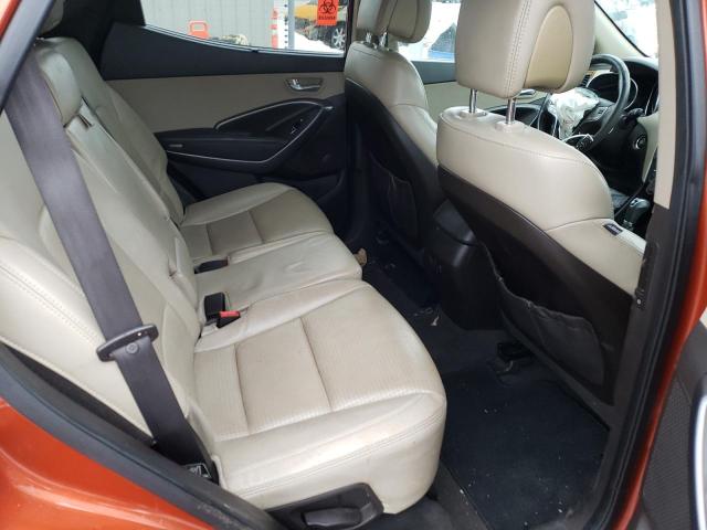 5XYZWDLA7DG002278 - 2013 HYUNDAI SANTA FE S ORANGE photo 10