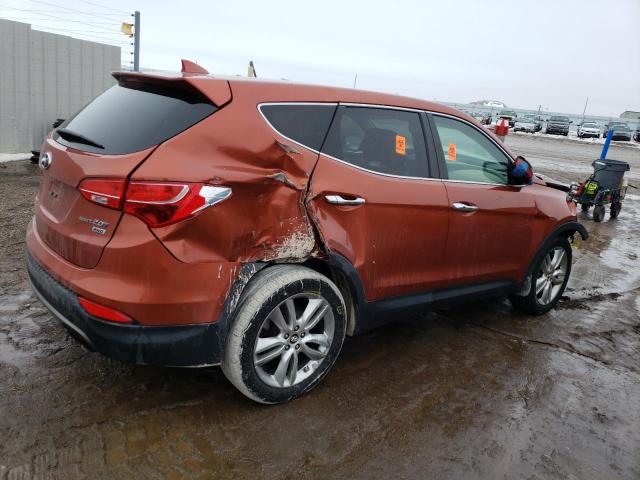 5XYZWDLA7DG002278 - 2013 HYUNDAI SANTA FE S ORANGE photo 3