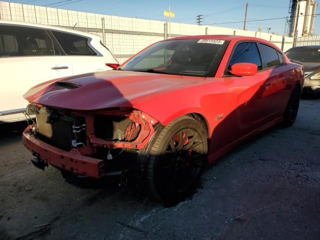 2C3CDXGJ4JH253171 - 2018 DODGE CHARGER R/ RED photo 1