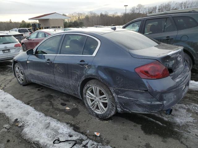 JN1CV6AR9DM753896 - 2013 INFINITI G37 GRAY photo 2