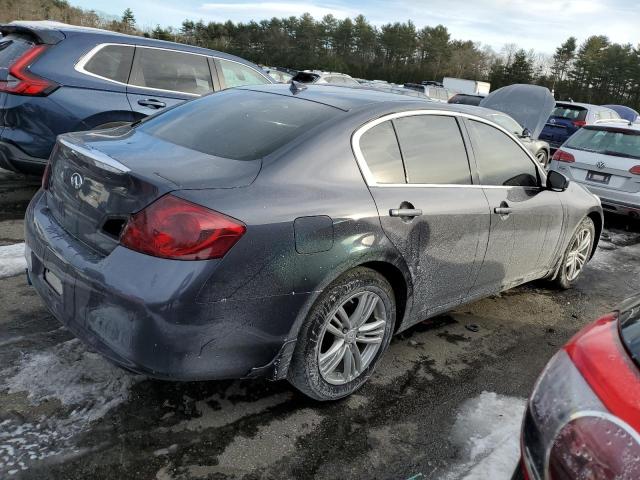 JN1CV6AR9DM753896 - 2013 INFINITI G37 GRAY photo 3