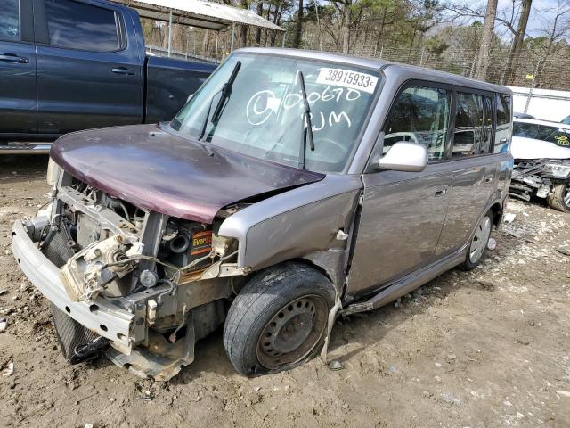 JTLKT324764030670 - 2006 TOYOTA SCION XB Grau Foto 1