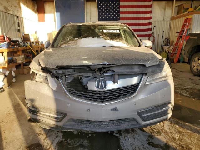 5FRYD4H98GB008178 - 2016 ACURA MDX ADVANCE SILVER photo 5