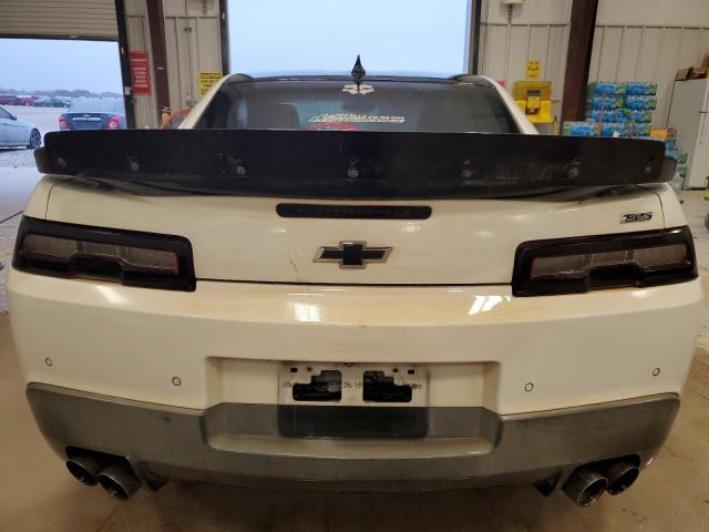 2G1FK1EJ6F9227874 - 2015 CHEVROLET CAMARO 2SS WHITE photo 6