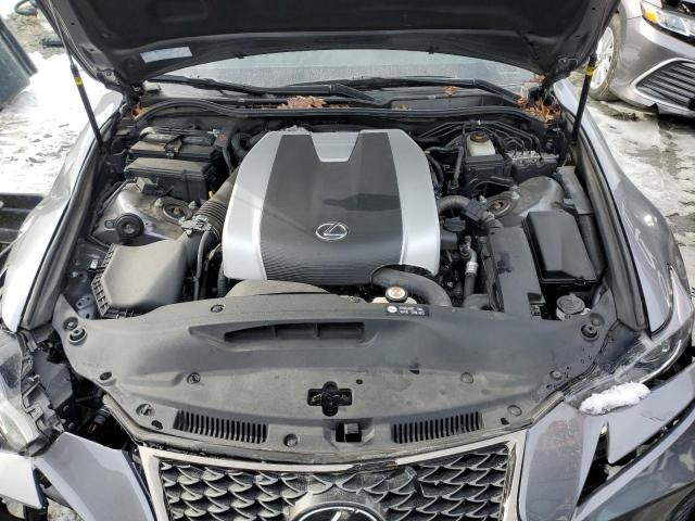 JTHC81D27K5034500 - 2019 LEXUS IS 300 GRAY photo 11