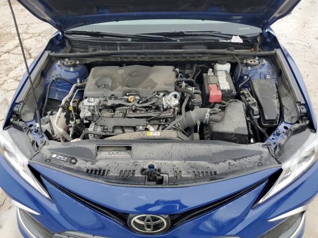 4T1R11AK7PU080518 - 2023 TOYOTA CAMRY LE BLUE photo 11