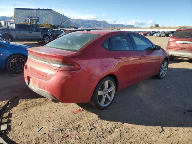 1C3CDFEB5FD117416 - 2015 DODGE DART GT RED photo 3