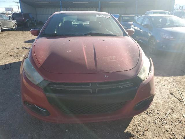 1C3CDFEB5FD117416 - 2015 DODGE DART GT RED photo 5