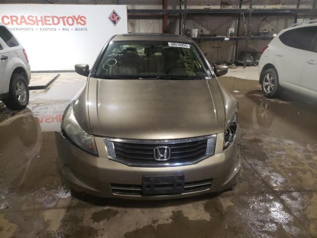 1HGCP26818A086170 - 2008 HONDA ACCORD EXL TAN photo 5