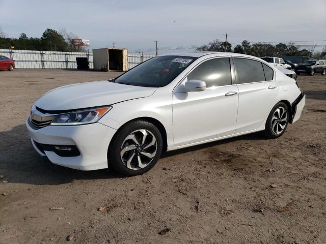 1HGCR2F85HA127393 - 2017 HONDA ACCORD EXL WHITE photo 1