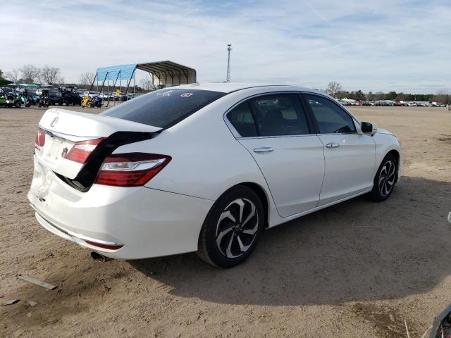 1HGCR2F85HA127393 - 2017 HONDA ACCORD EXL WHITE photo 3