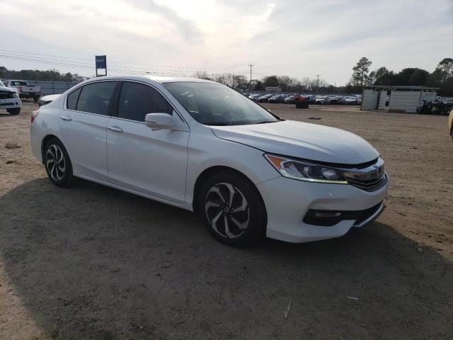 1HGCR2F85HA127393 - 2017 HONDA ACCORD EXL WHITE photo 4