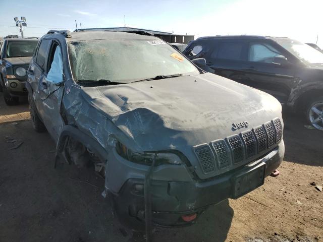 1C4PJMBN0KD425256 - 2019 JEEP CHEROKEE TRAILHAWK GRAY photo 4