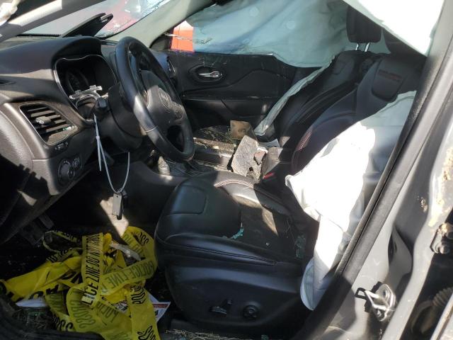 1C4PJMBN0KD425256 - 2019 JEEP CHEROKEE TRAILHAWK GRAY photo 7