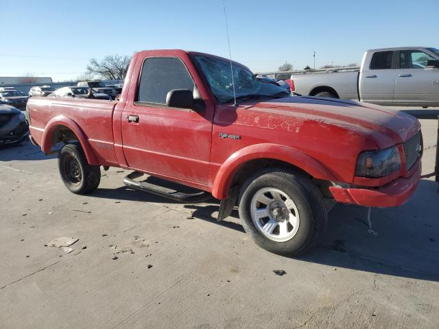 1FTYR10U52PB66722 - 2002 FORD RANGER RED photo 4