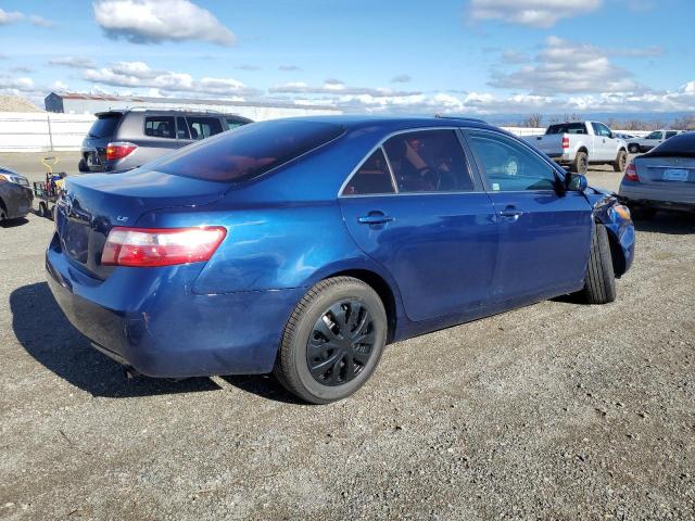 4T1BE46K87U072282 - 2007 TOYOTA CAMRY CE BLUE photo 3