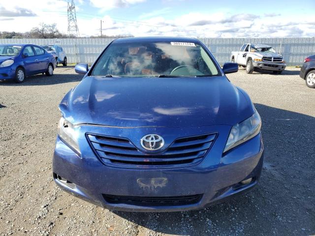 4T1BE46K87U072282 - 2007 TOYOTA CAMRY CE BLUE photo 5