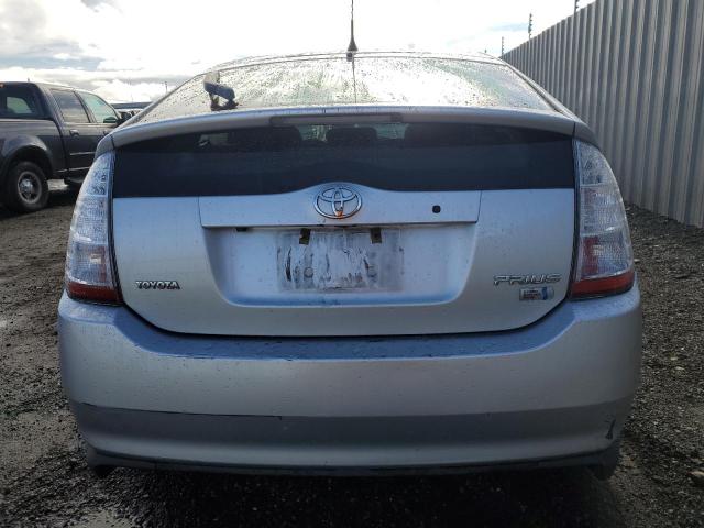 JTDKB20UX77560904 - 2007 TOYOTA PRIUS SILVER photo 6