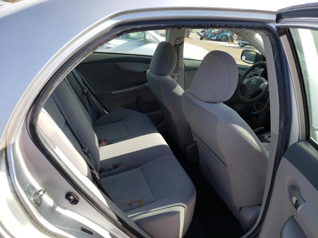 JTDBU4EE8AJ063710 - 2010 TOYOTA COROLLA BASE SILVER photo 10