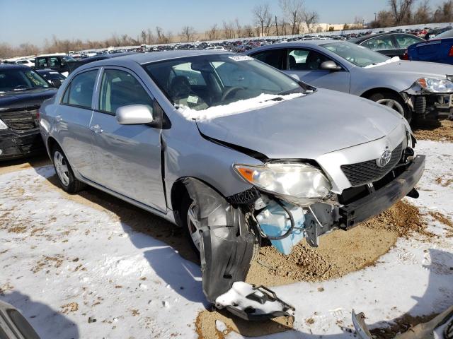 JTDBU4EE8AJ063710 - 2010 TOYOTA COROLLA BASE SILVER photo 4
