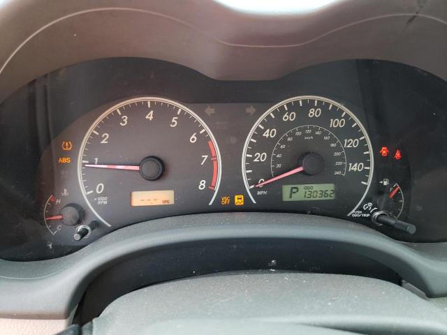 JTDBU4EE8AJ063710 - 2010 TOYOTA COROLLA BASE SILVER photo 9