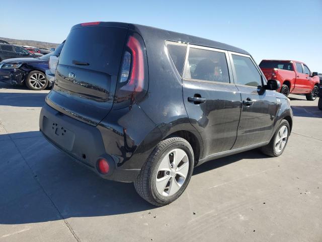 KNDJN2A24F7120305 - 2015 KIA SOUL BLACK photo 3