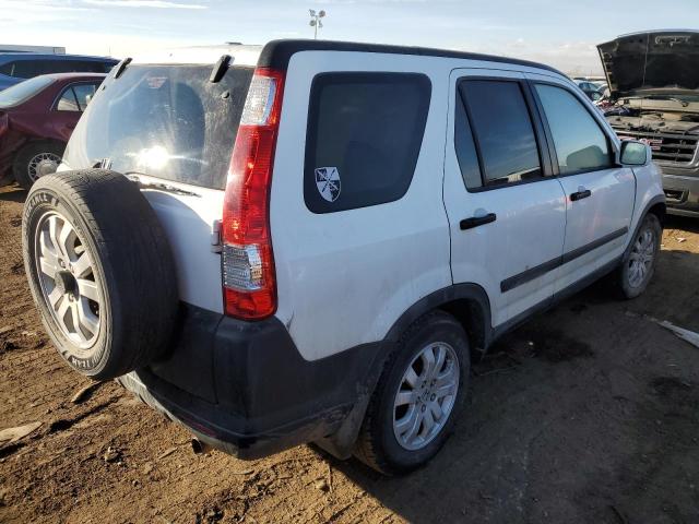 JHLRD78886C020070 - 2006 HONDA CR-V EX WHITE photo 3