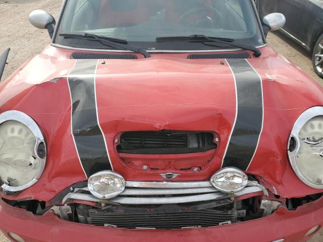 WMWRH33508TJ45183 - 2008 MINI COOPER S RED photo 11