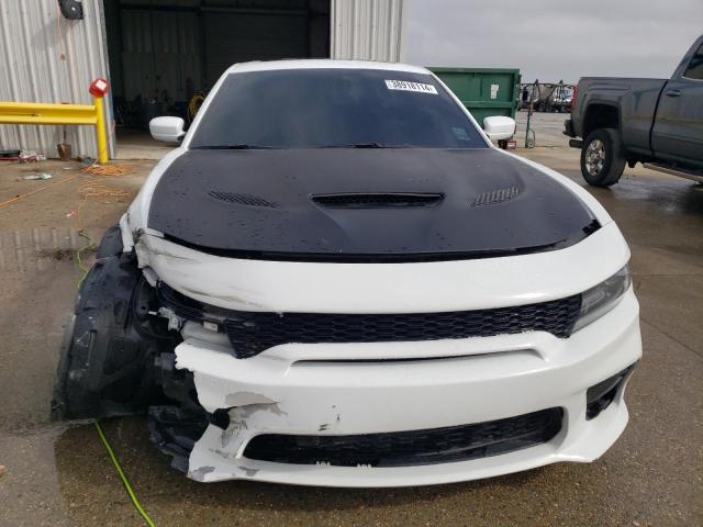 2C3CDXGJ3MH672200 - 2021 DODGE CHARGER SCAT PACK WHITE photo 5