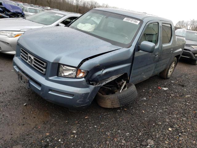 2HJYK16516H531892 - 2006 HONDA RIDGELINE RTL BLUE photo 1