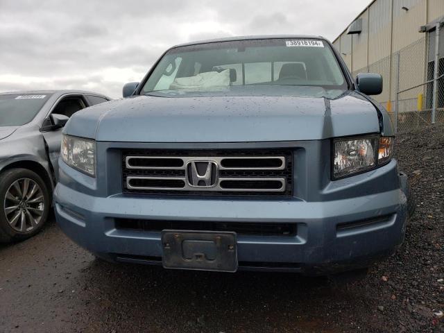 2HJYK16516H531892 - 2006 HONDA RIDGELINE RTL BLUE photo 5