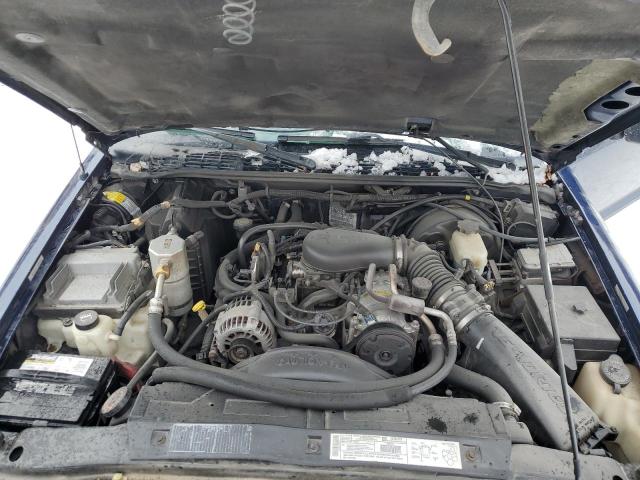 1GTDT19W118237461 - 2001 GMC SONOMA BLUE photo 11