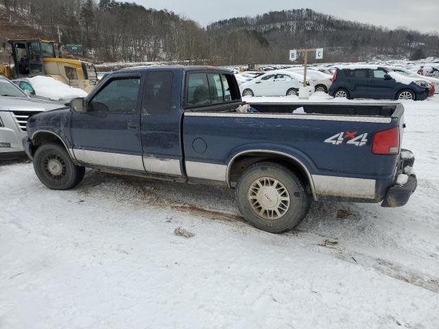 1GTDT19W118237461 - 2001 GMC SONOMA BLUE photo 2