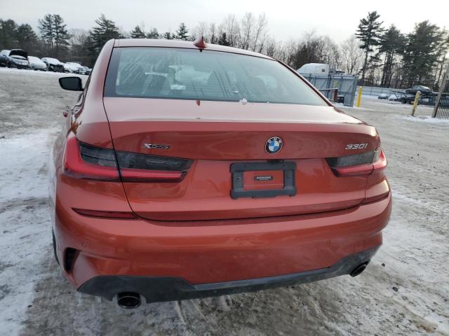 3MW5R7J07M8B95056 - 2021 BMW 330XI ORANGE photo 6