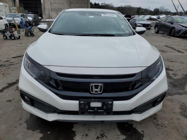 2HGFC2F81KH549300 - 2019 HONDA CIVIC SPORT WHITE photo 5