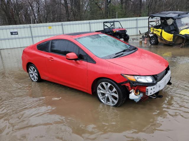 2HGFG4A56CH700680 - 2012 HONDA CIVIC SI RED photo 4