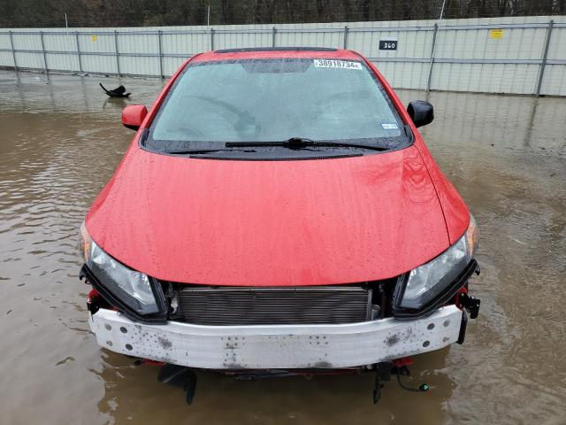 2HGFG4A56CH700680 - 2012 HONDA CIVIC SI RED photo 5