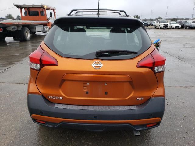 3N1CP5CU6JL524927 - 2018 NISSAN KICKS S ORANGE photo 6