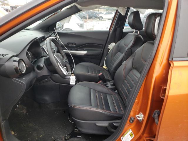 3N1CP5CU6JL524927 - 2018 NISSAN KICKS S ORANGE photo 7